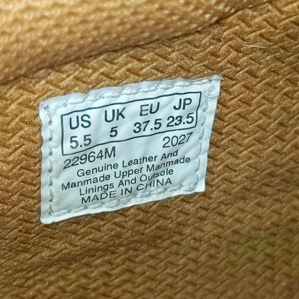 Timberland Waterproof Wheat Logo Print Chukka Boots 22964M Womens 5.5 Youth 5.5 - Picture 6 of 7